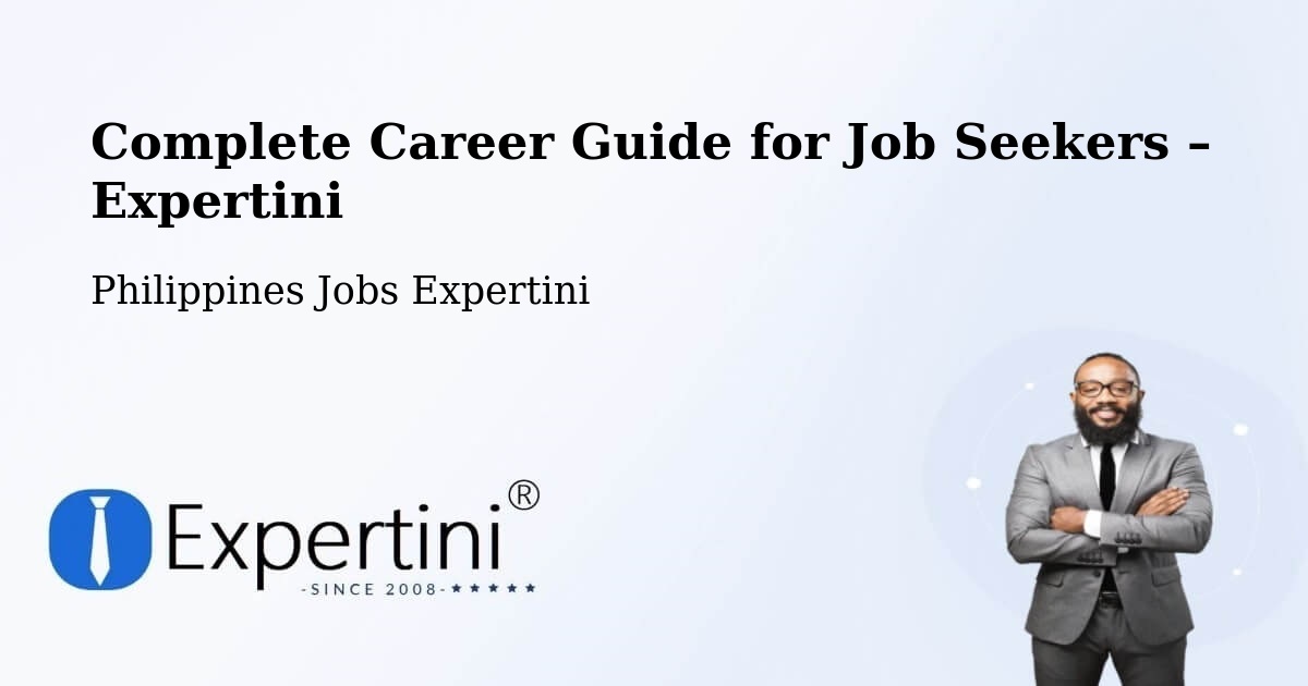 Career Guide for Job Seekers – Ganapi - Ganapi, Philippines Jobs Expertini