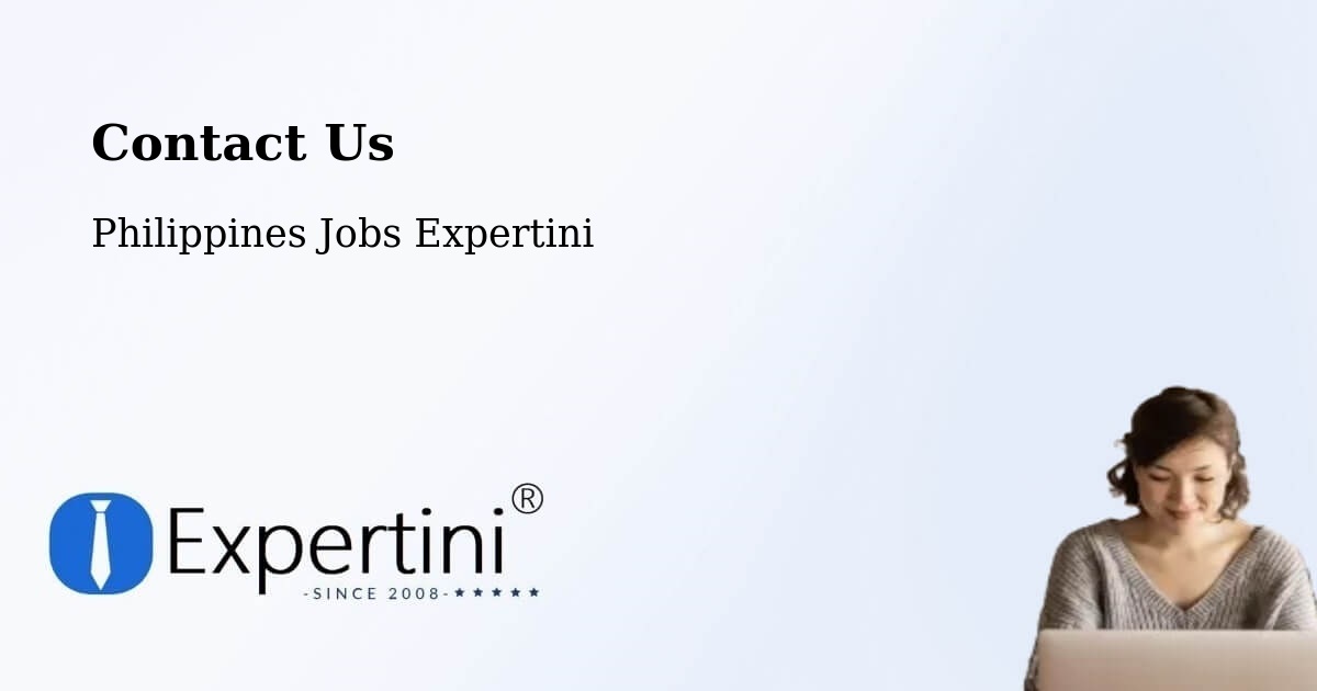 Contact Expertini – Ganapi - Philippines Jobs Expertini